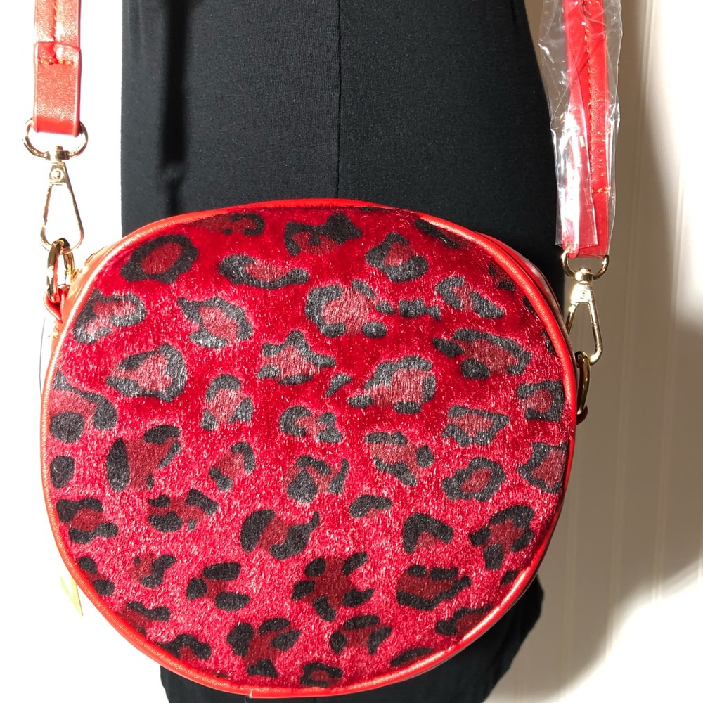 Round Red Handbag